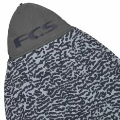 FCS Stretch All Purpose Board Cover - Carbon -Mystic Sale stretch black nose