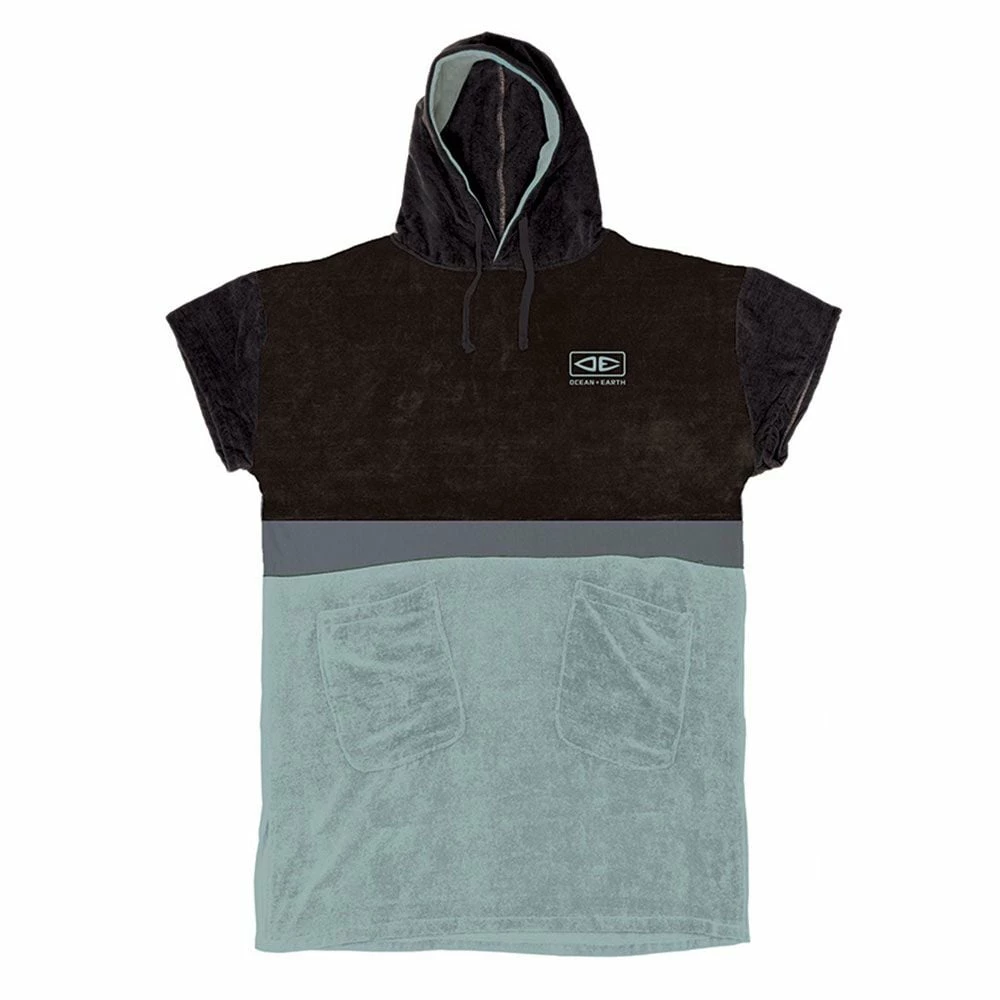 Ocean & Earth Strike Hooded Poncho - Sea Mist 3 Ocean & Earth Strike Hooded Poncho - Sea Mist