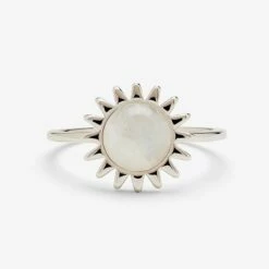 Pura Vida Sunshine Ring In Silver