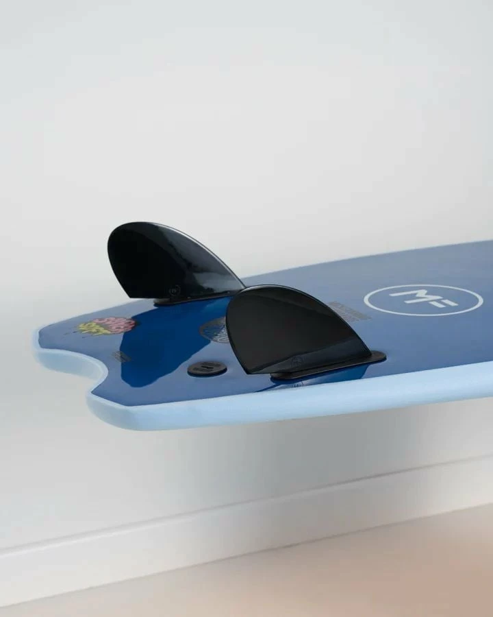 Mick Fanning Twin Supersoft Turbo 5'4" Surfboard - Sky/Blue 6 Mick Fanning Twin Supersoft Turbo 5'4" Surfboard - Sky/Blue - Image 4