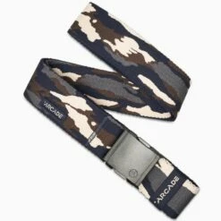 Arcade Terroflage A2 Stretch Belt - Camouflage Navy/Oat