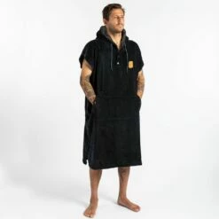 Slowtide The Digs Changing Poncho - Black