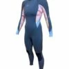O'Neill Bahia 3/2mm Womens Back Zip Wetsuit - Graphite/Desert Bloom/Drift Blue -Mystic Sale thumbnail ladies bahia