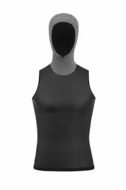 Orca Heatseeker Vest With Hood 3mm - Black -Mystic Sale vest with hood 03 medium