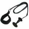 Vision Basic Straight Bodyboard Leash - Black -Mystic Sale vision basic bodyboard leash
