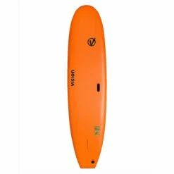 Vision VCT Shoot Out 7'0" Softboard - Orange/ Flash Green