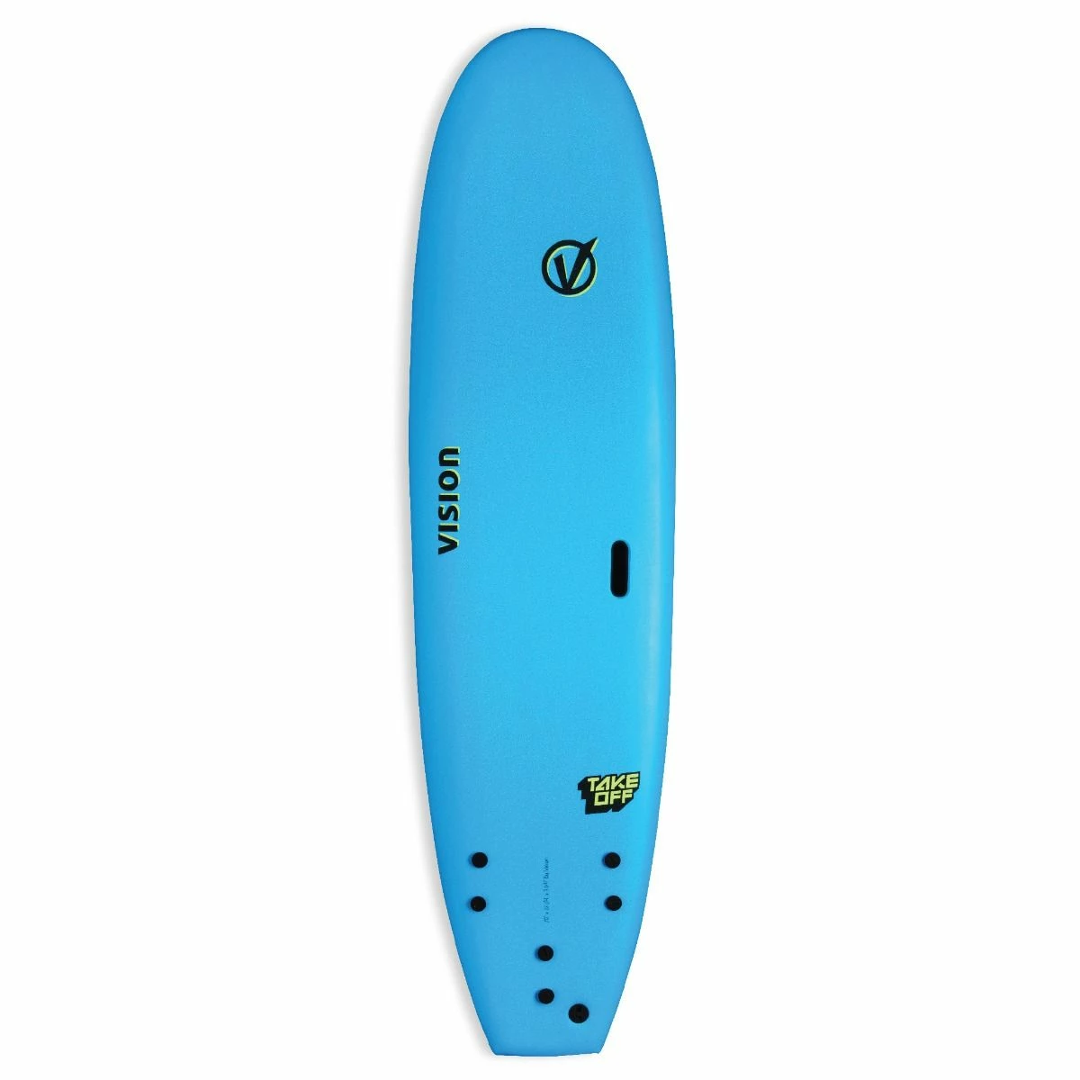 Vision TakeOff 7'0 Surfboard XPS - Cyan/Flash Green 3 Vision TakeOff 7'0 Surfboard XPS - Cyan/Flash Green