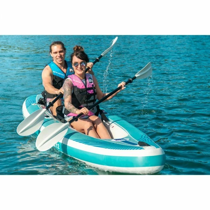 Spinera 12ft Inflatable SupKayak - Turquoise/ White 6 Spinera 12ft Inflatable SupKayak - Turquoise/ White - Image 4