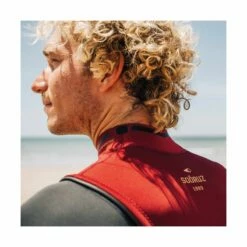 Sooruz FIGHTER 5/4/3mm Mens Chest Zip Full Winter Wetsuit 2023 - Wine -Mystic Sale wetsuits fighter 5 4 3mm oysterprene chest zip 5