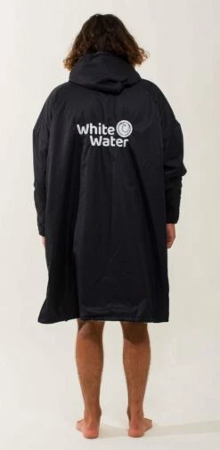 White Water Pro Changing Robe - Black/Blue -Mystic Sale whitewater black blue back male 1800x1800