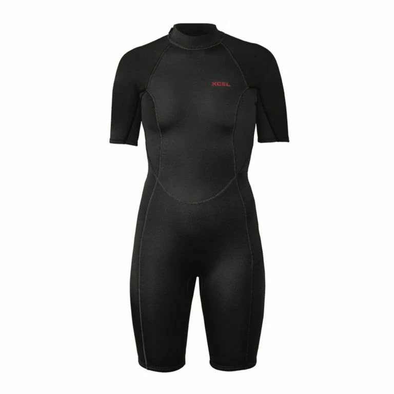 Xcel Axis 2mm Womens Shorty Wetsuit - Black 3 Xcel Axis 2mm Womens Shorty Wetsuit - Black