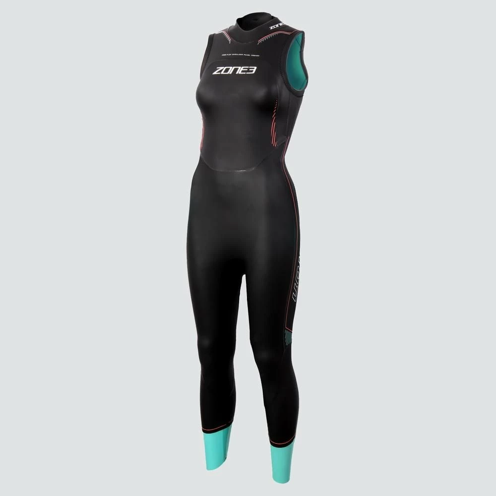 Zone3 Zone 3 Sleeveless Vision Womens Swimming Wetsuit - Black 6 Zone3 Zone 3 Sleeveless Vision Womens Swimming Wetsuit - Black - Image 4