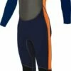 Alder Impact Junior 3/2mm Summer Wetsuit 2023 - Orange -Mystic Sale ws22jif o