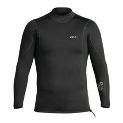 Xcel Axis Long Sleeve 2/1mm Mens Pull Over Wetsuit Jacket - Black