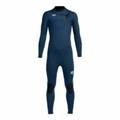 Xcel Comp 4/3mm Youth Chest Zip Wetsuit 2024 - Midnight Blue