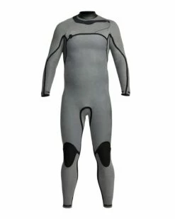 Xcel Phoenix 4/3mm Chest Zip Wetsuit - Black / Graphite -Mystic Sale xcel mn32gbx0 kha frt3 web