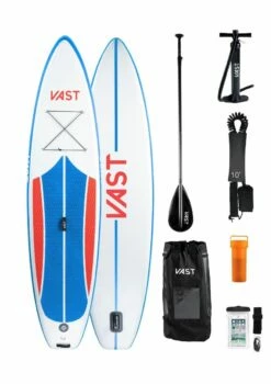 Vast 11'6" Flare Allround ISUP Package - White/Blue/Red