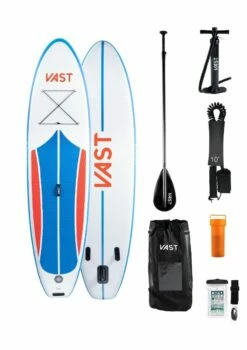 Vast 10'6" Aurora Allround ISUP Package - White/Blue/Red