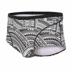 Zone3 Kona Speed Swim Briefs - Black/White