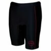 Zone3 Mens Activate Tri Shorts - Black/Red -Mystic Sale zone3 triwear activate mens cutout shorts black red front