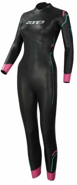 Zone3 Agile Womens Open Water Swim Wetsuit 2023 - Black